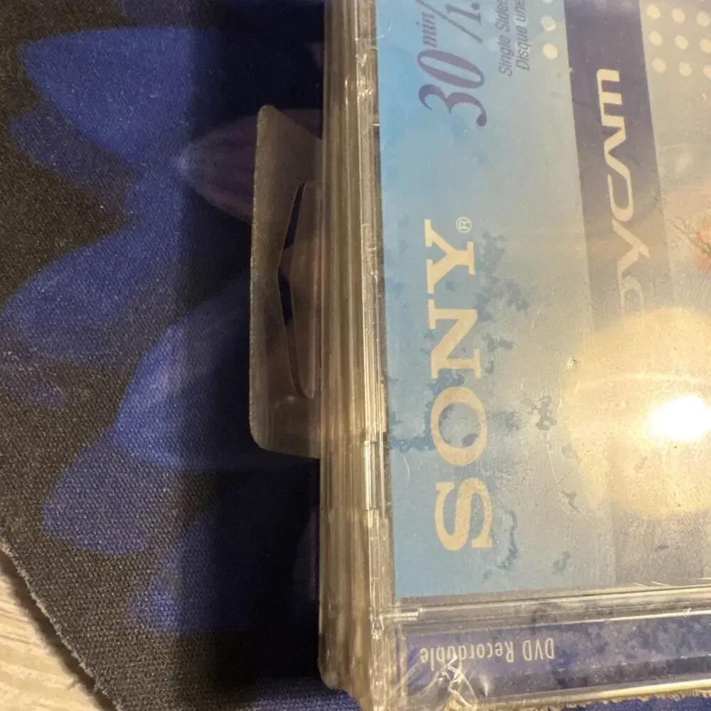 LOT of (3) SONY HANDYCAM DVD-R DVD Recordable! 30 min, 1.4 GB, BRAND NEW Sealed